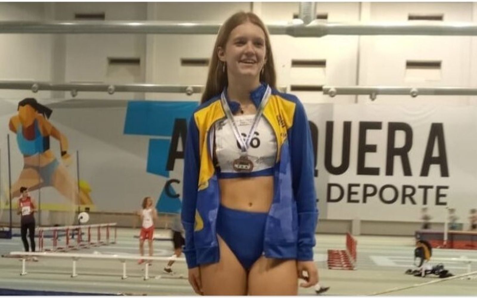Julia García García disputa el Nacional sub20 en tierras malagueñas.