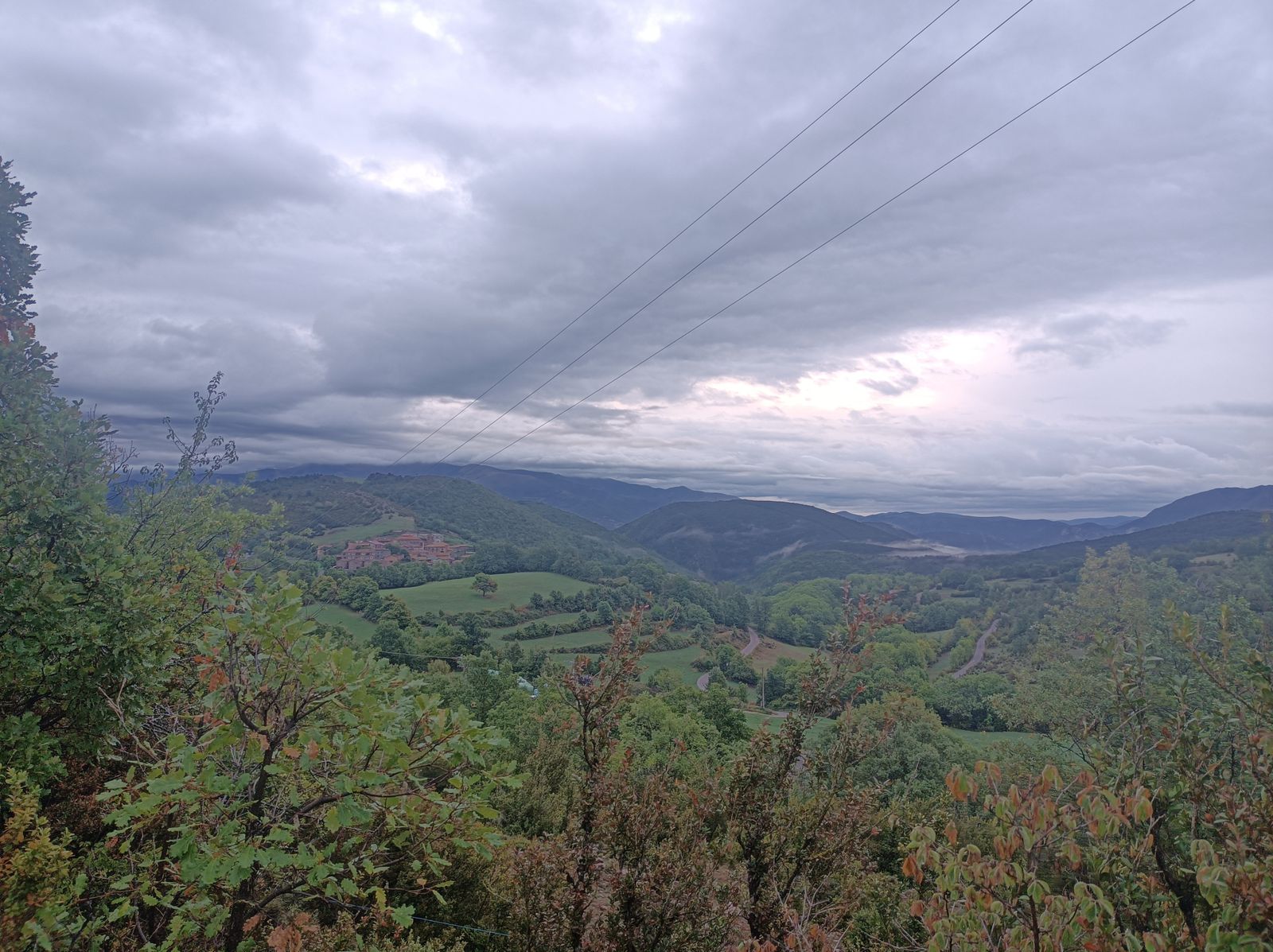 Subida al Alto de Bonansa.