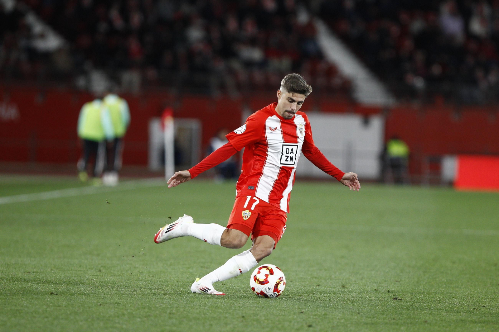 El partido U.D. Almería-C.D. Leganés de Copa del Rey, en imágenes