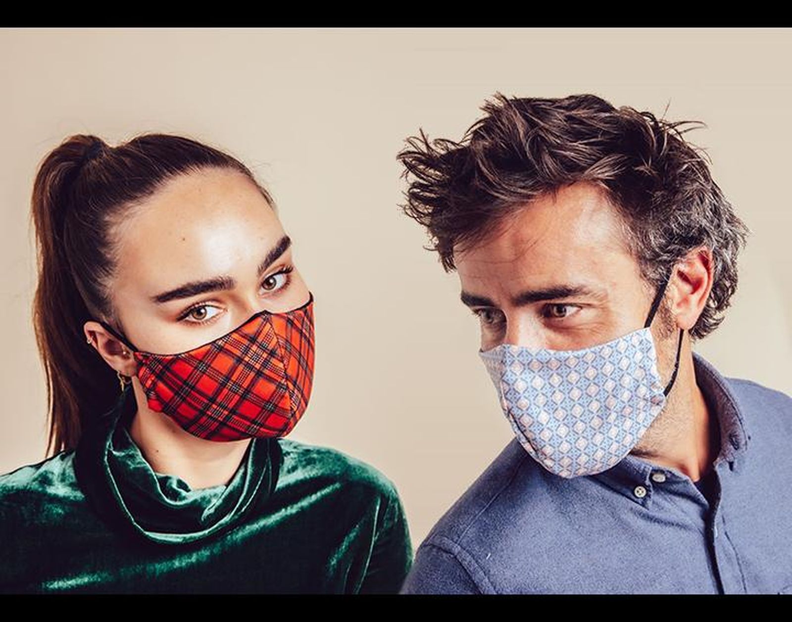 Diseños de las mascarillas Kausi.