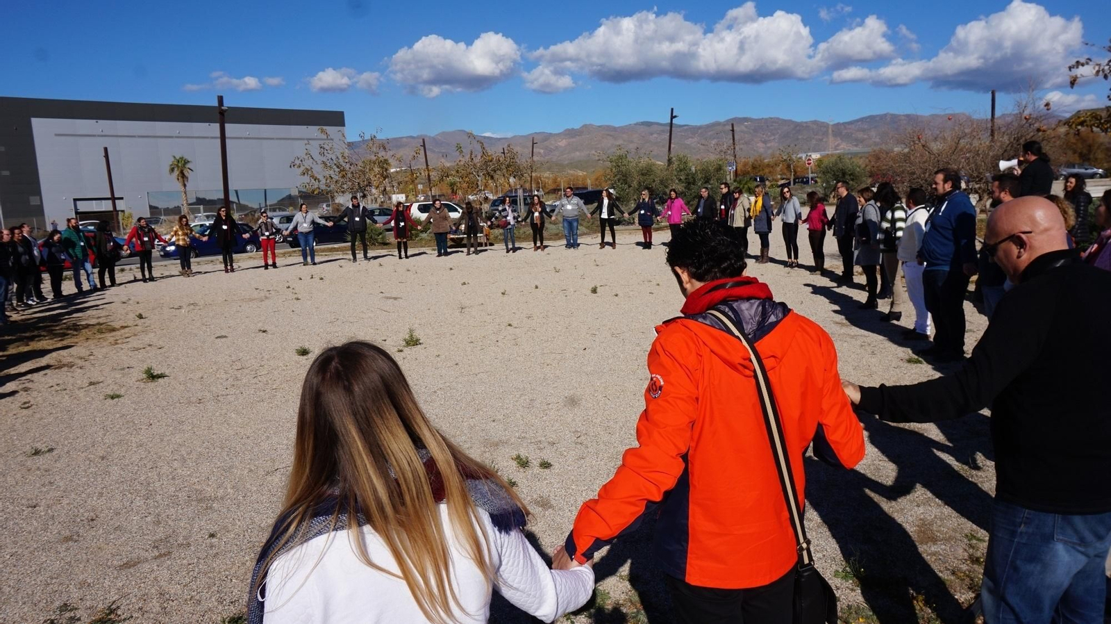 Foto de familia de todos los responsables de los Centros Guadalinfo de la provincia.