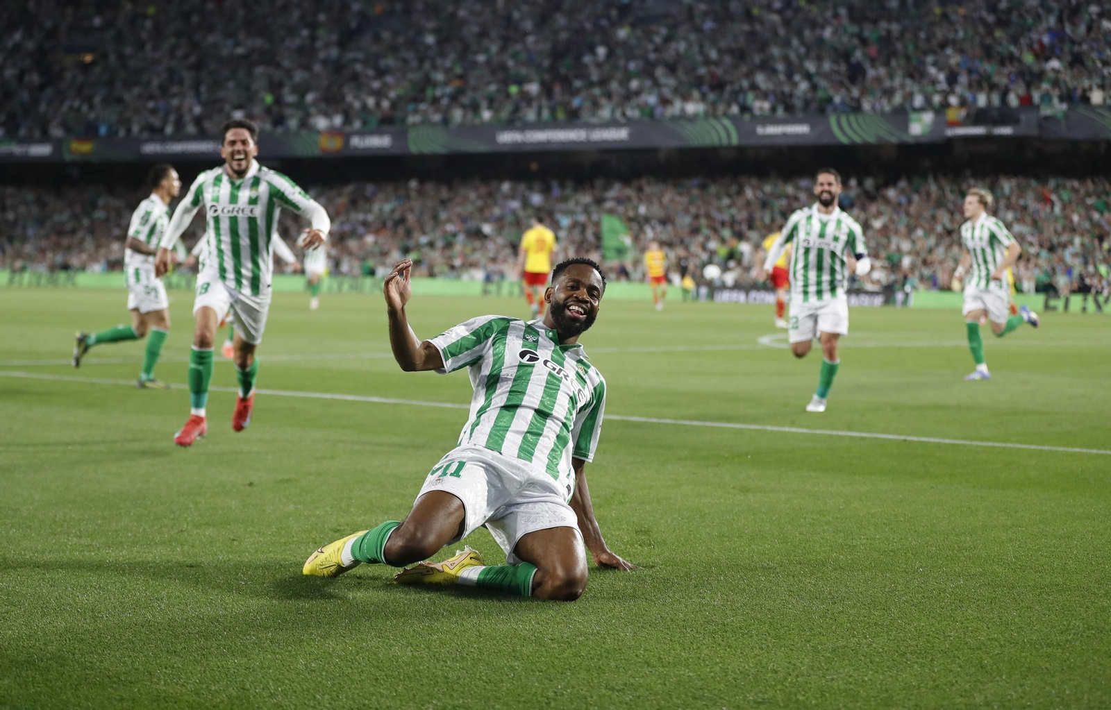 Las fotos del Betis - Jagiellonia