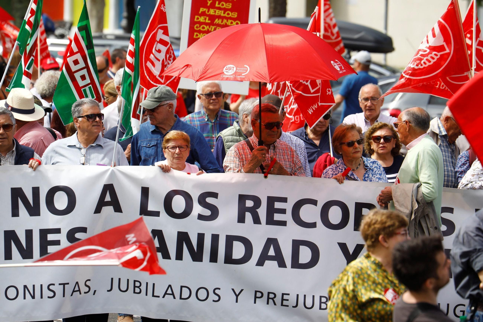 Todas las imágenes de la manifestación del 1 de mayo en Córdoba Todas las imágenes de la manifestación del 1 de mayo en Córdoba