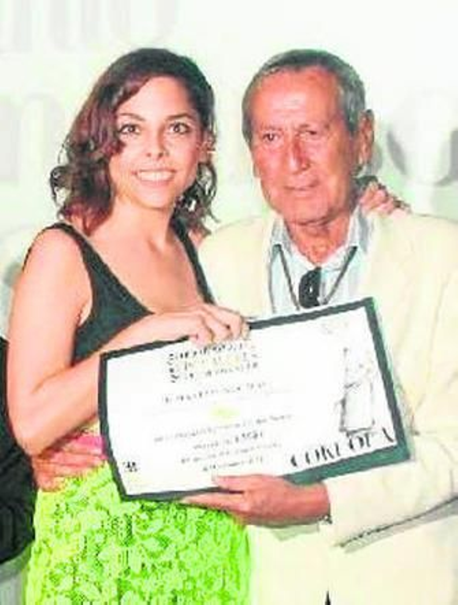 Ana Fernández y Elio Berhanyer.