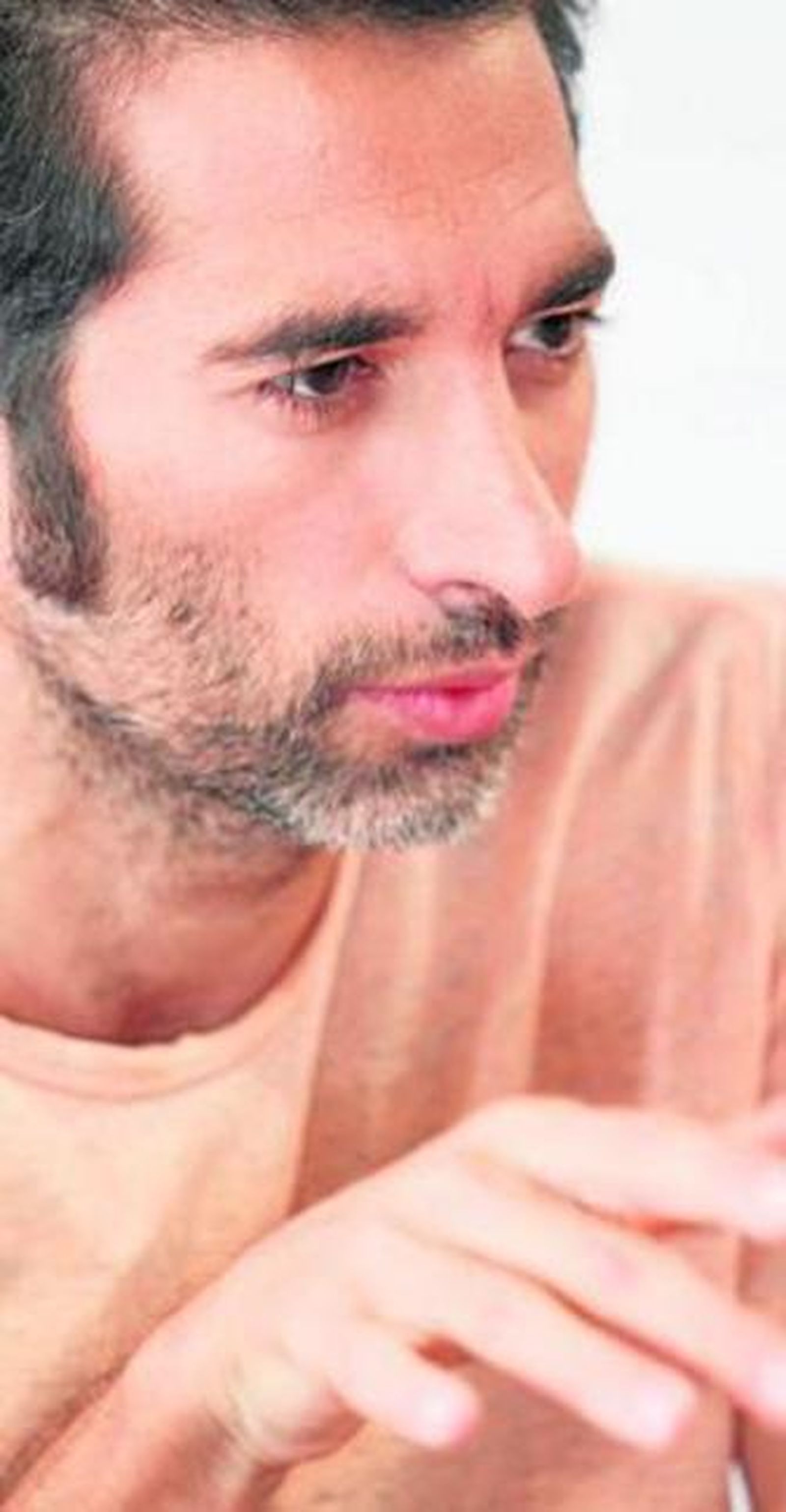 Israel Galván (Sevilla, 1973), ayer en el convento de Santa Clara.