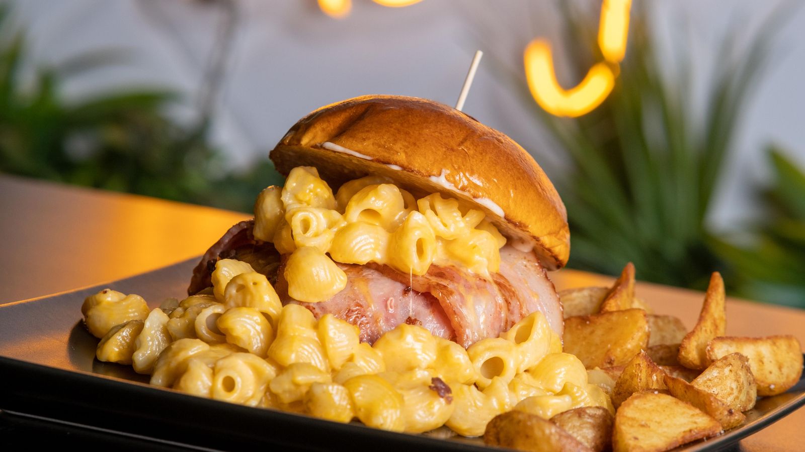 Hamburguesa de Monkey Food.