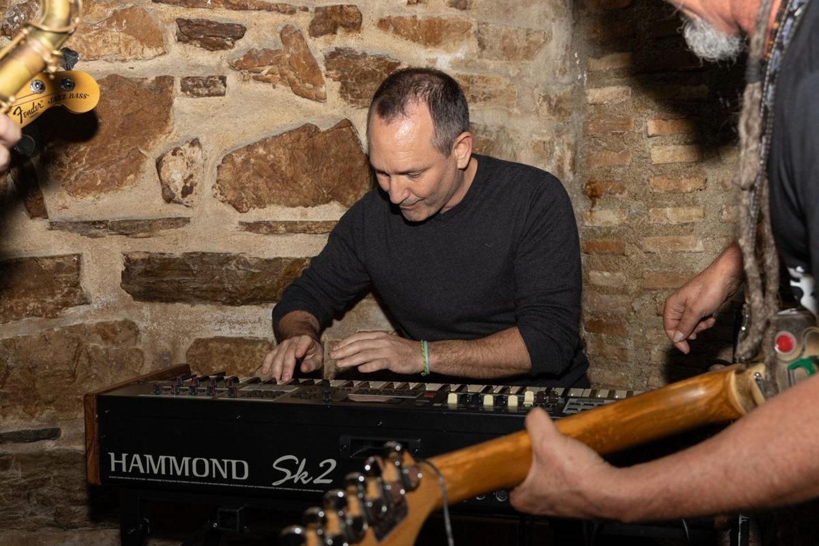 Homenaje a Antonio Jaén en la sala de conciertos que fundó en la ciudad.