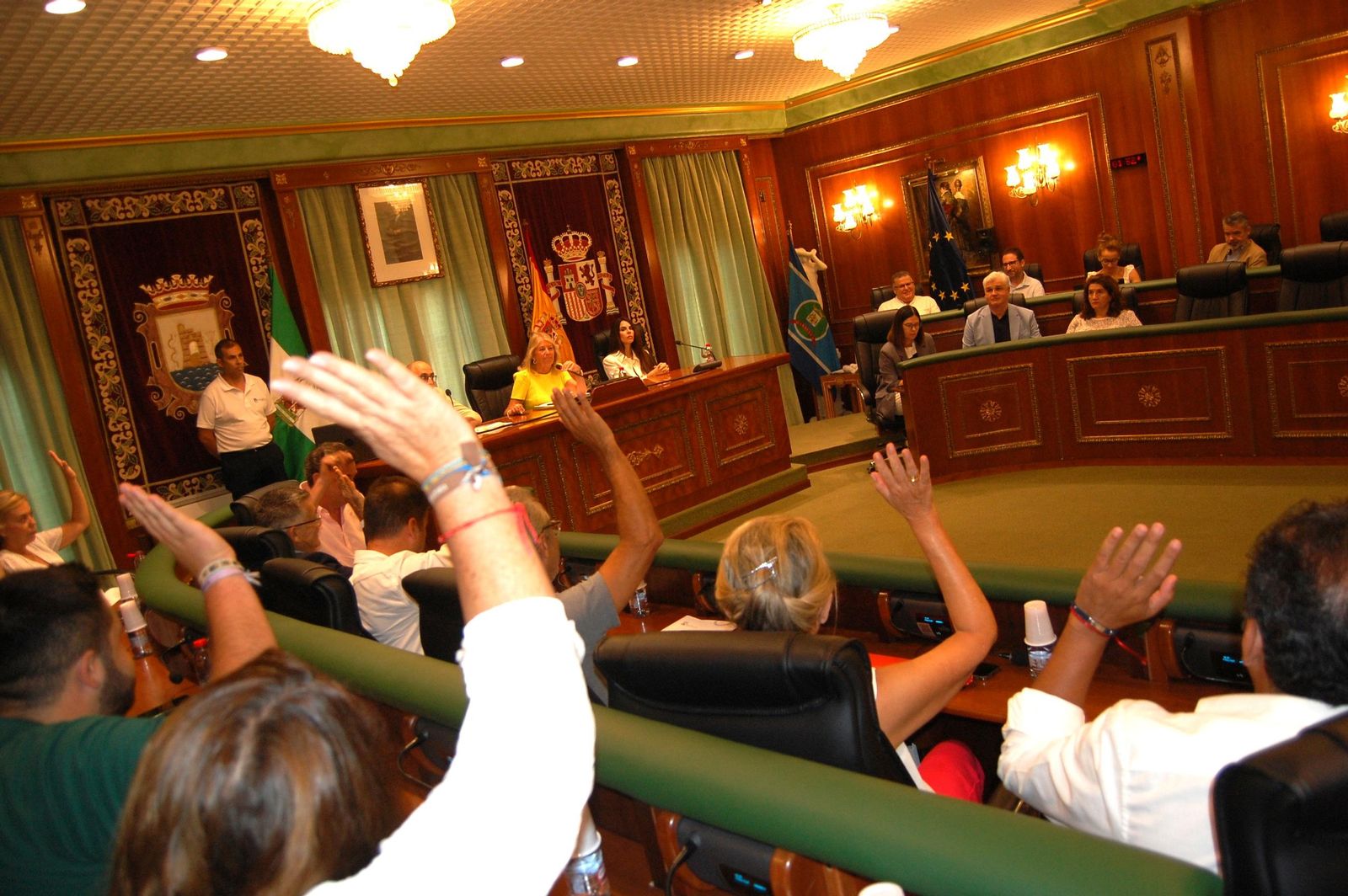 La votación de la propuesta.