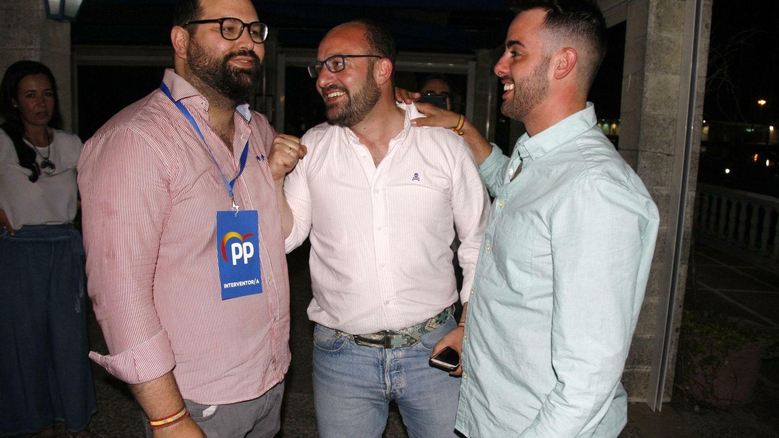 De izq, a dcha: Javier Bello, Germán Beardo y Jesús Garay.