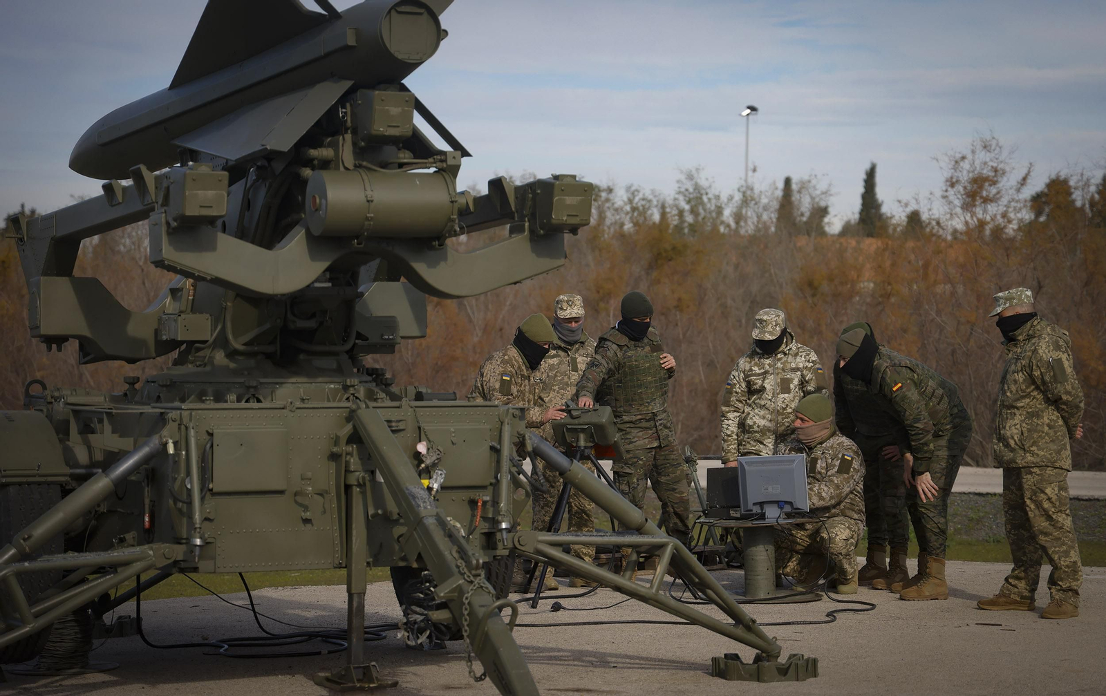 Militares ucranianos reciben formación en Sevilla por parte del Ejército, todas las imágenes