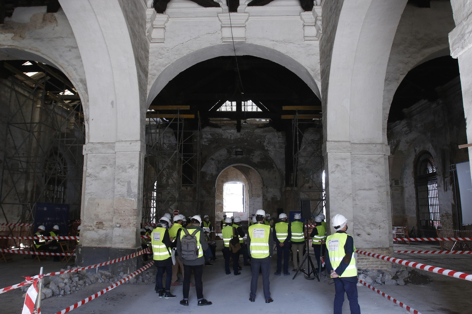 Estado de las obras de la Fábrica de Artillería
