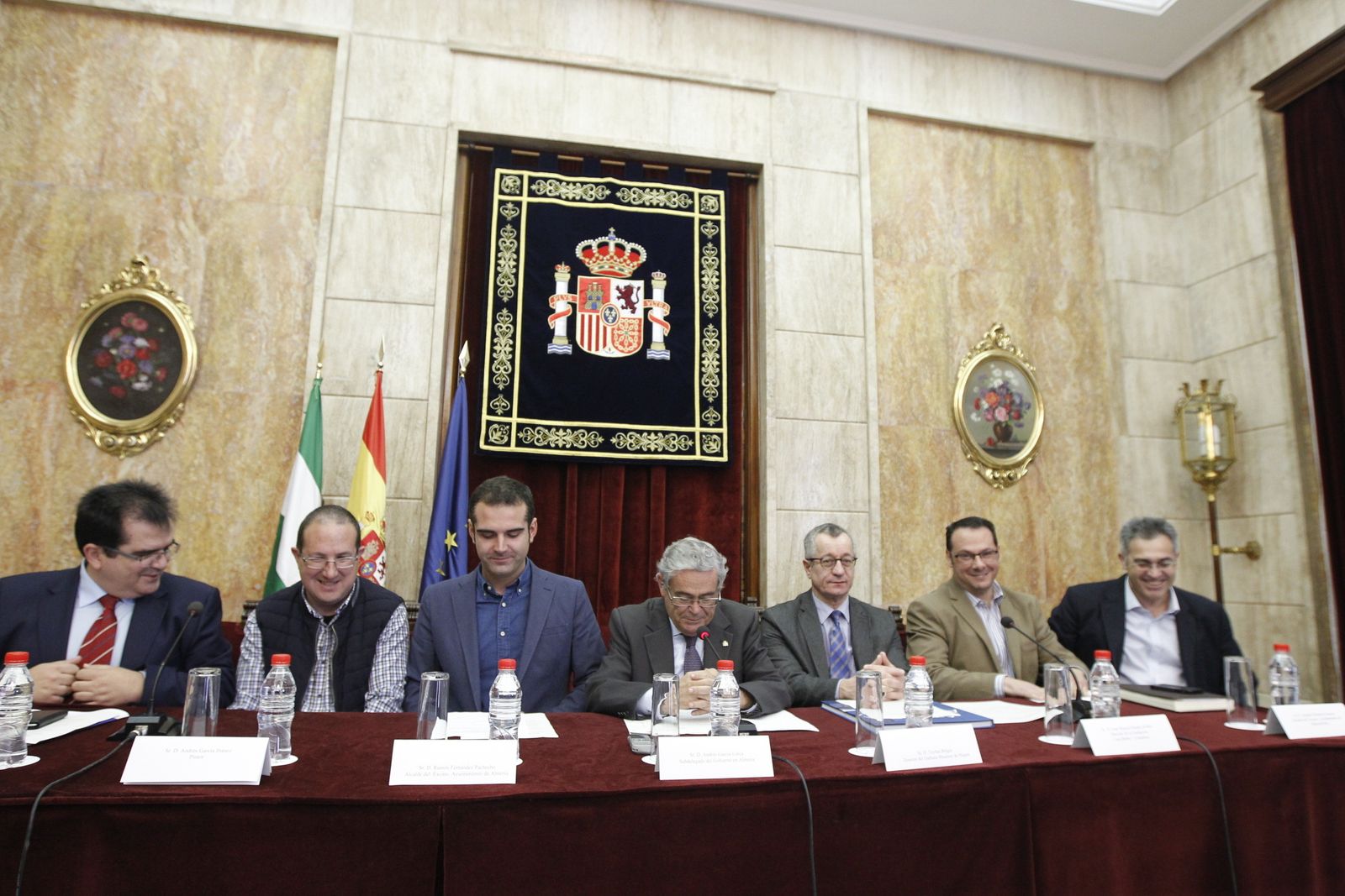Antonio J. Rodríguez, Andrés García Ibáñez, Ramón Fernández-Pacheco, Andrés García Lorca, Tayfun Belgin, Juan Manuel Martín y Antonio Martínez Pascual.