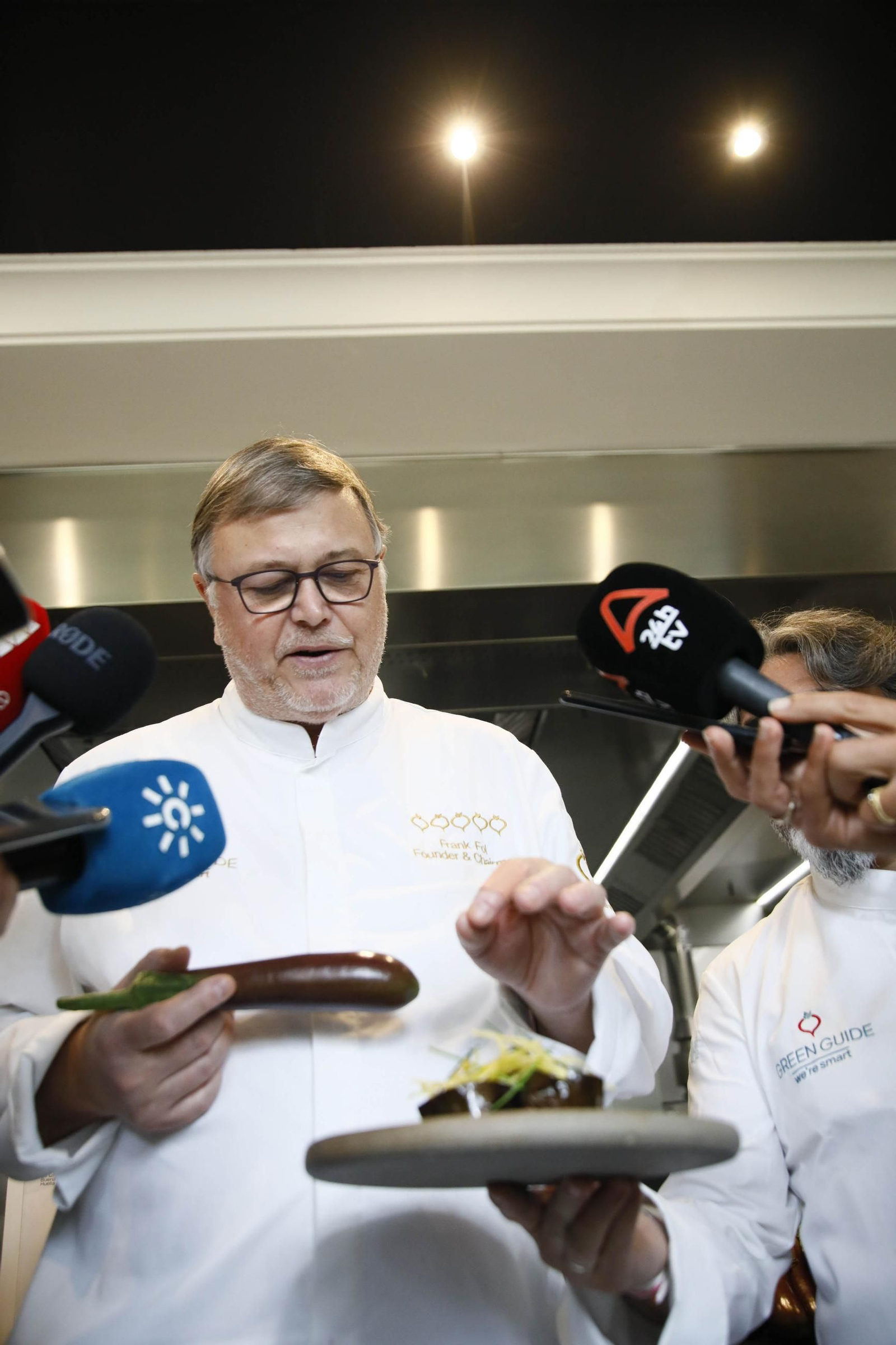 Las imágenes de una nueva variedad de berenjena en Almería