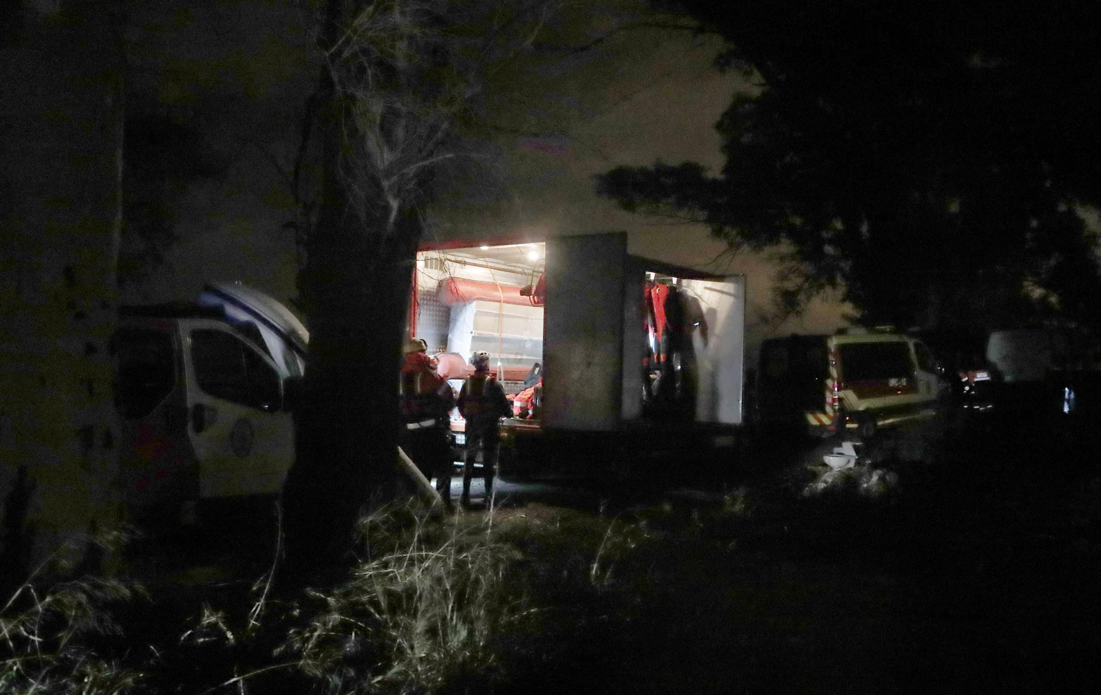 El operativo de búsqueda del guardia civil en Guillena