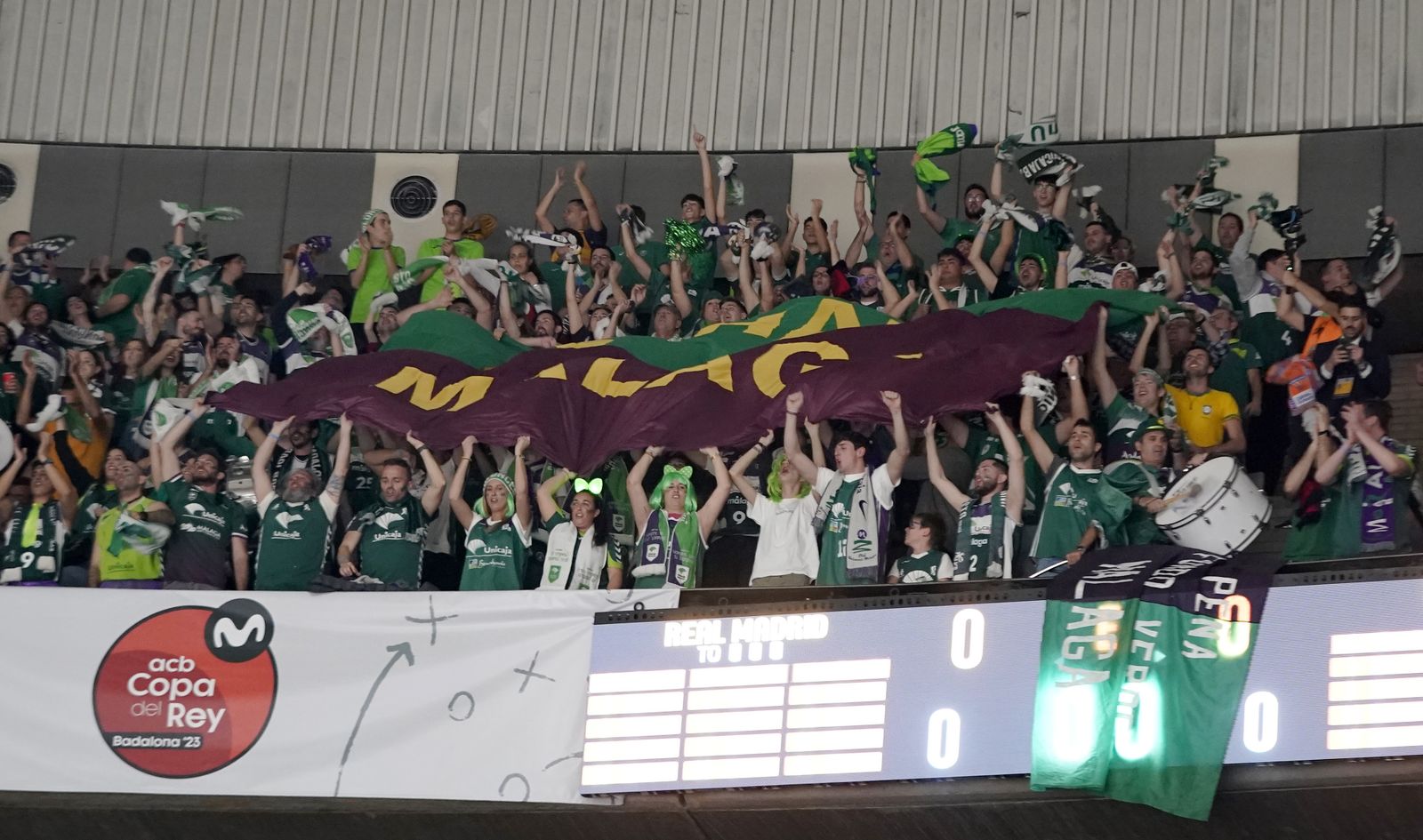 El Real Madrid-Unicaja de Copa del Rey, en imágenes