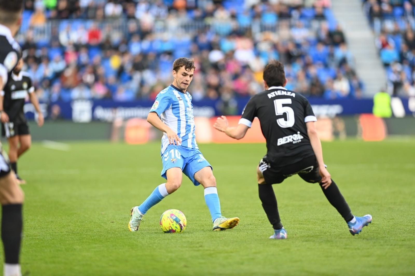 El Málaga CF - Burgos, en fotos