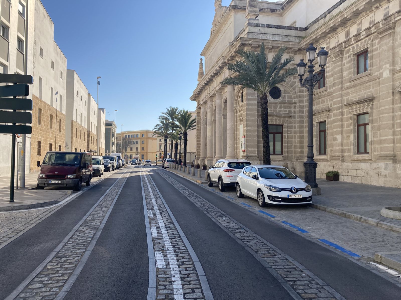 Exteriores de la Cárcel y Matadero donde se congregaba el público para ver las ejecuciones