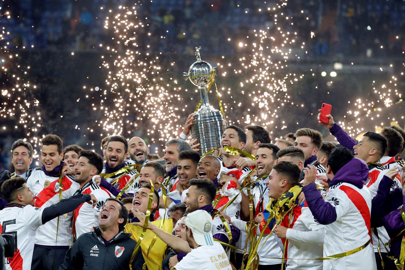 Las imágenes de la final de la Copa Libertadores entre el River Plate y el Boca Juniors