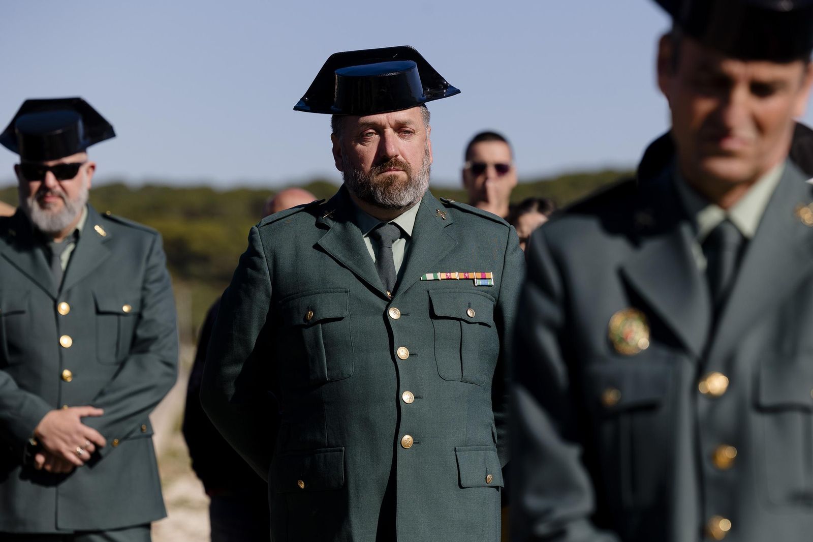 Todas las imágenes del homenaje homenaje a los dos guardias civiles que murieron arrollados por una narcolancha