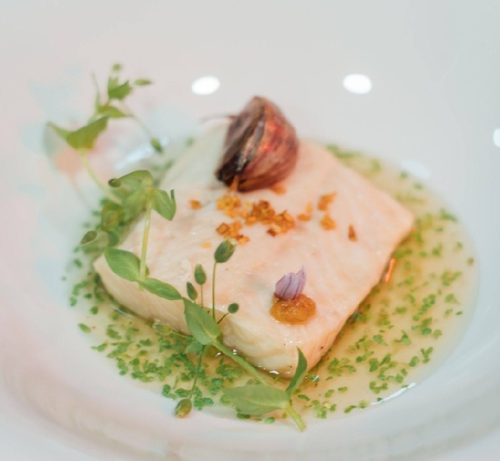 Trucha al carbón de Diego Gallegos