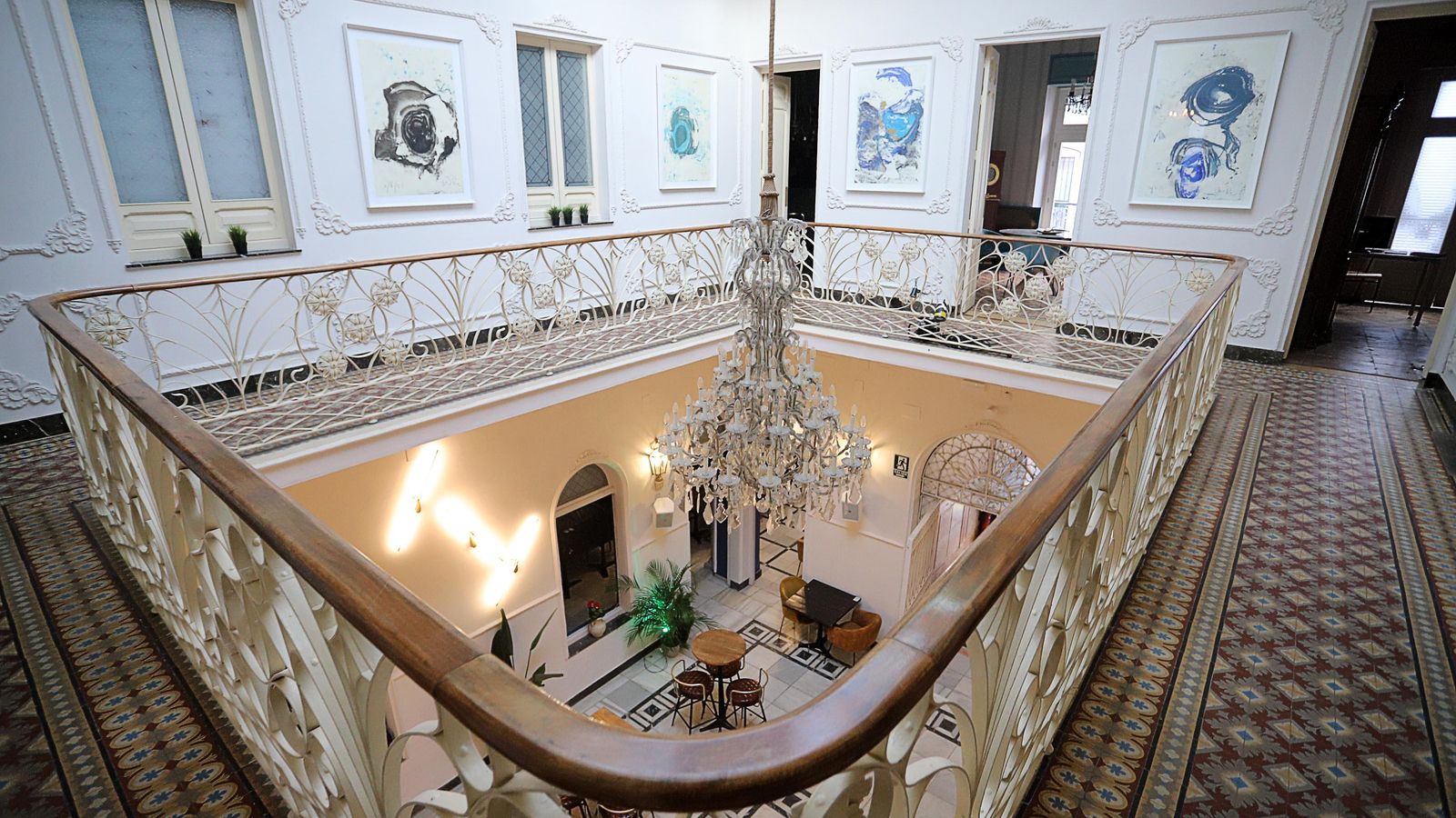 La preciosa parte superior de Gilda, donde se encuentran los nuevos salones