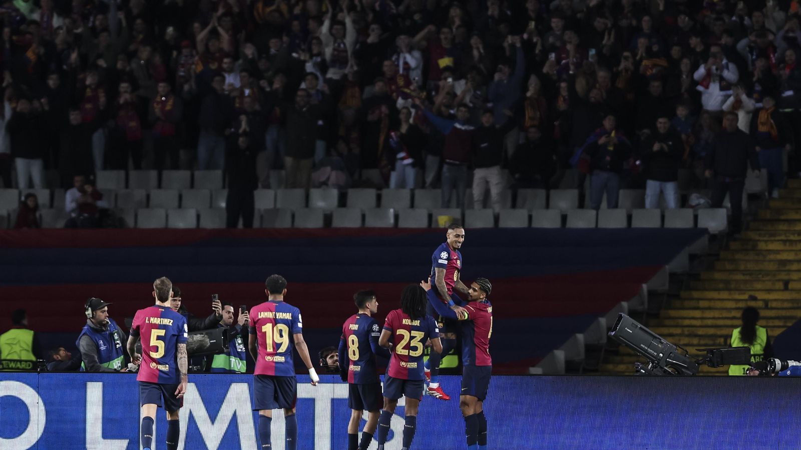 Las fotos del Barcelona-Benfica