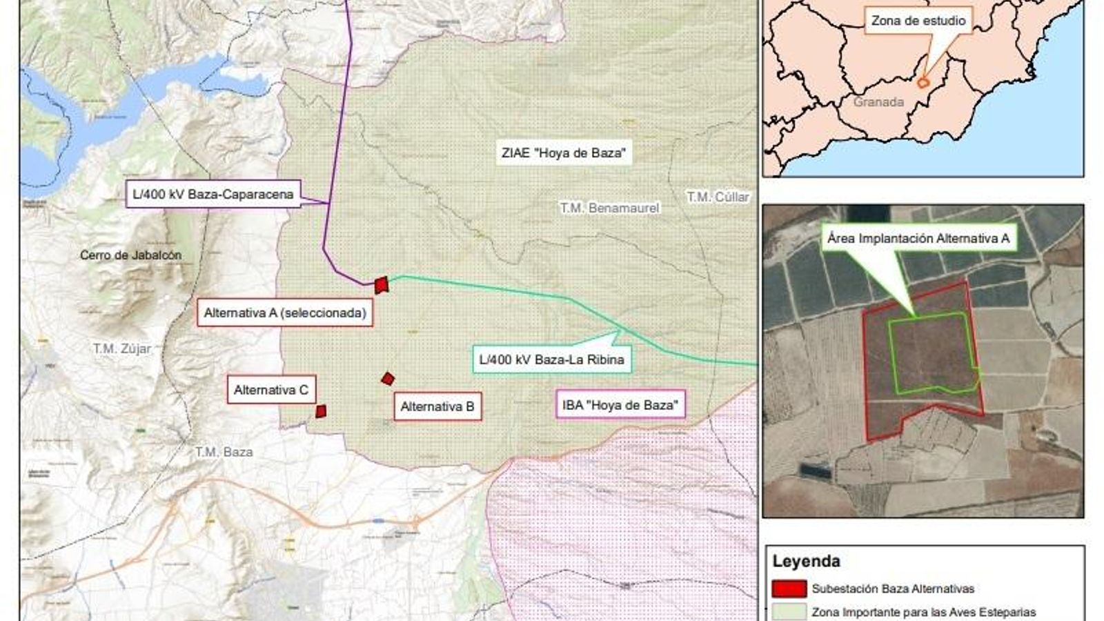 Opción elegida para la instalación.