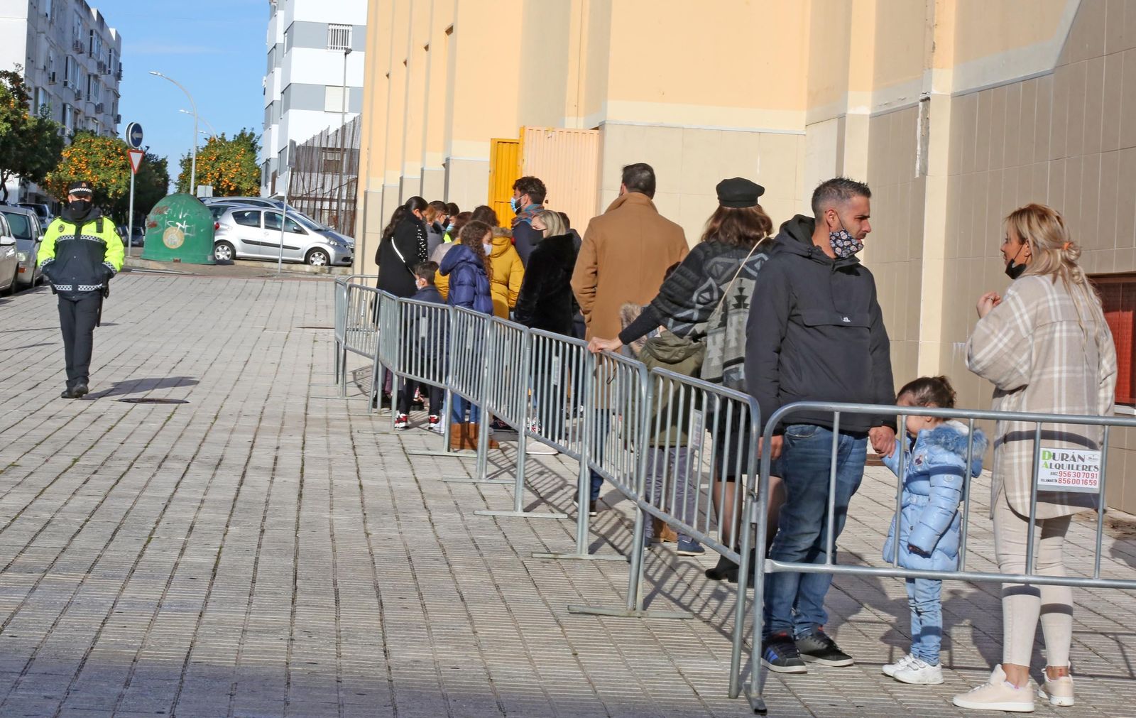 Los Reyes Magos con todas las medidas de seguridad en Jerez