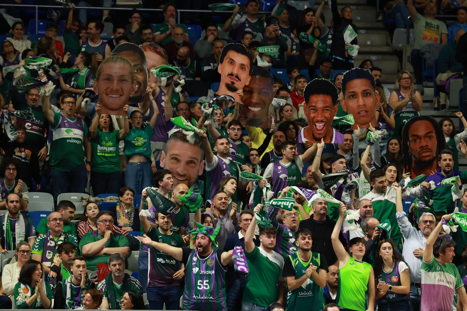 Búscate en el Carpena en el Unicaja-Galatasaray