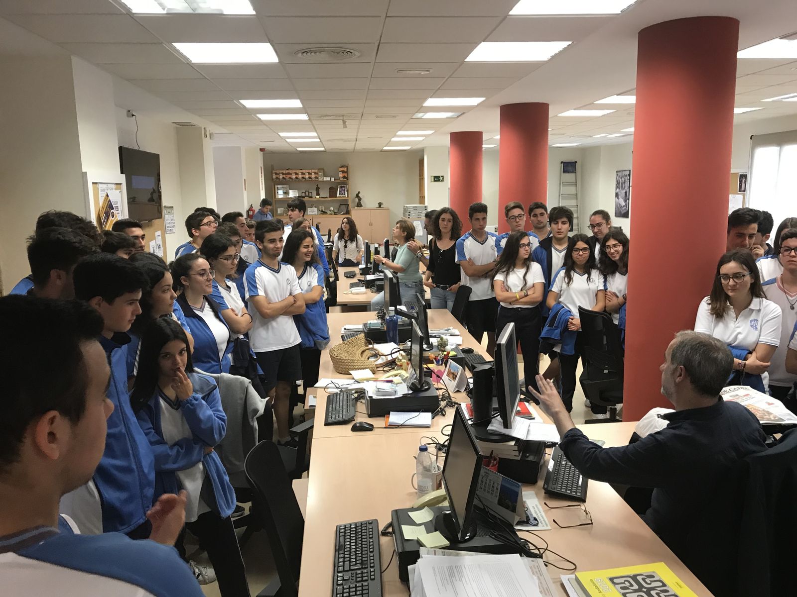 Visita del colegio Divino Salvador de Vejer