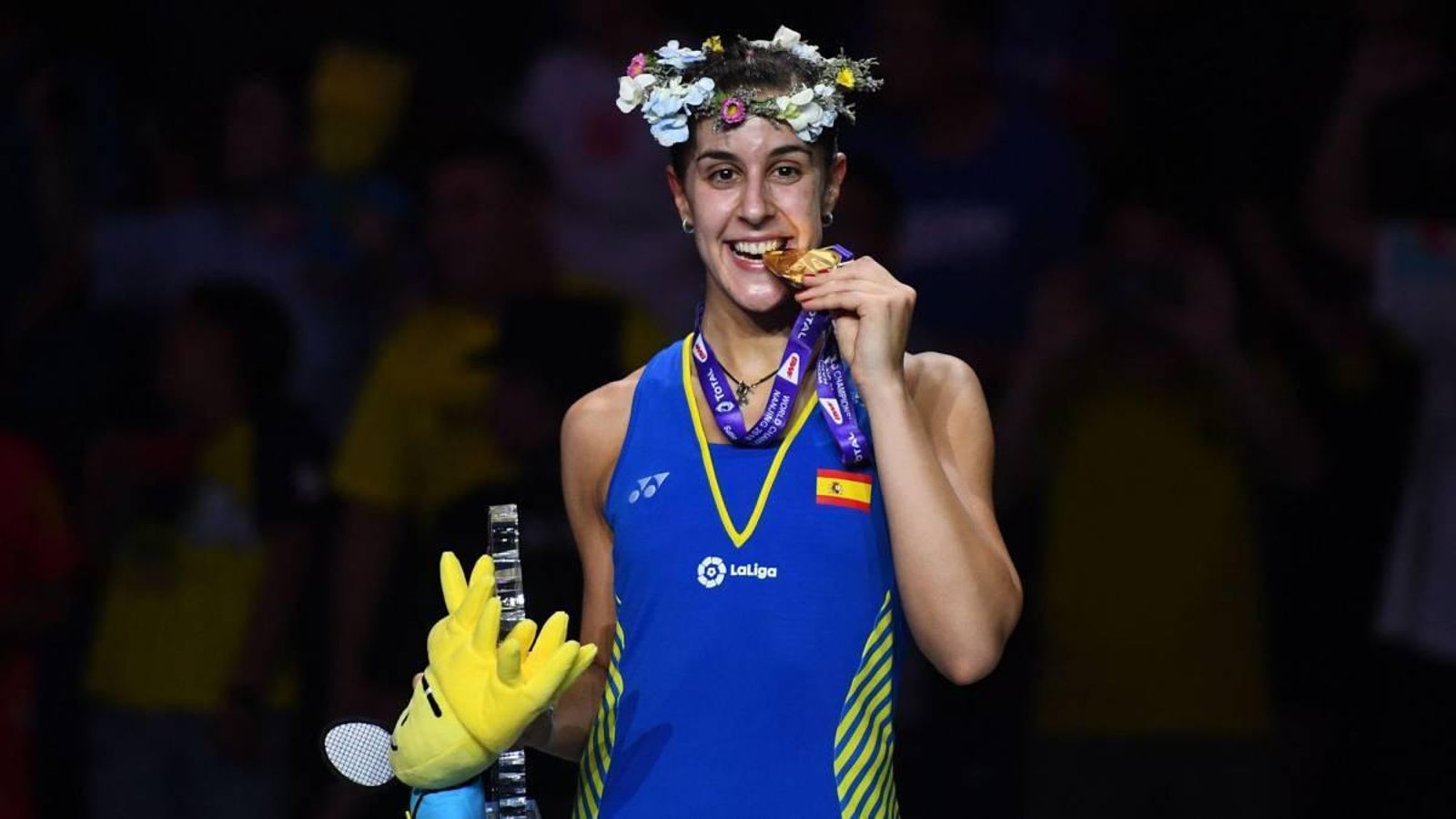 Carolina Marín, un orgullo para España y Andalucía.