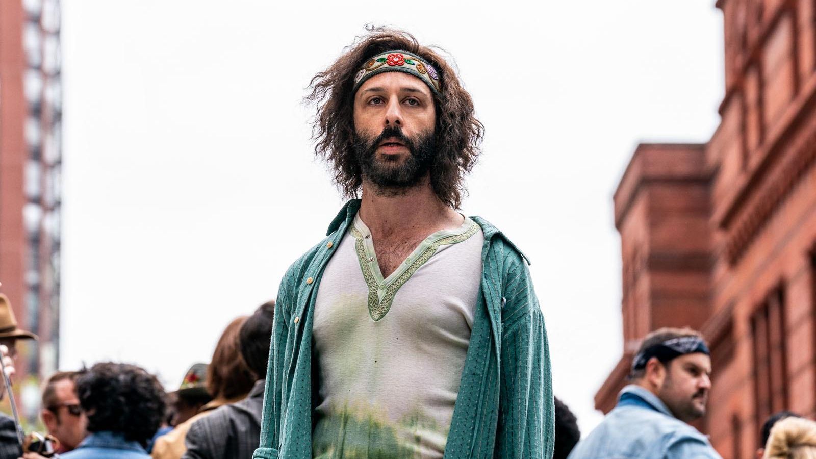 Jeremy Strong en 'Juicio a los 7 de Chicago'.