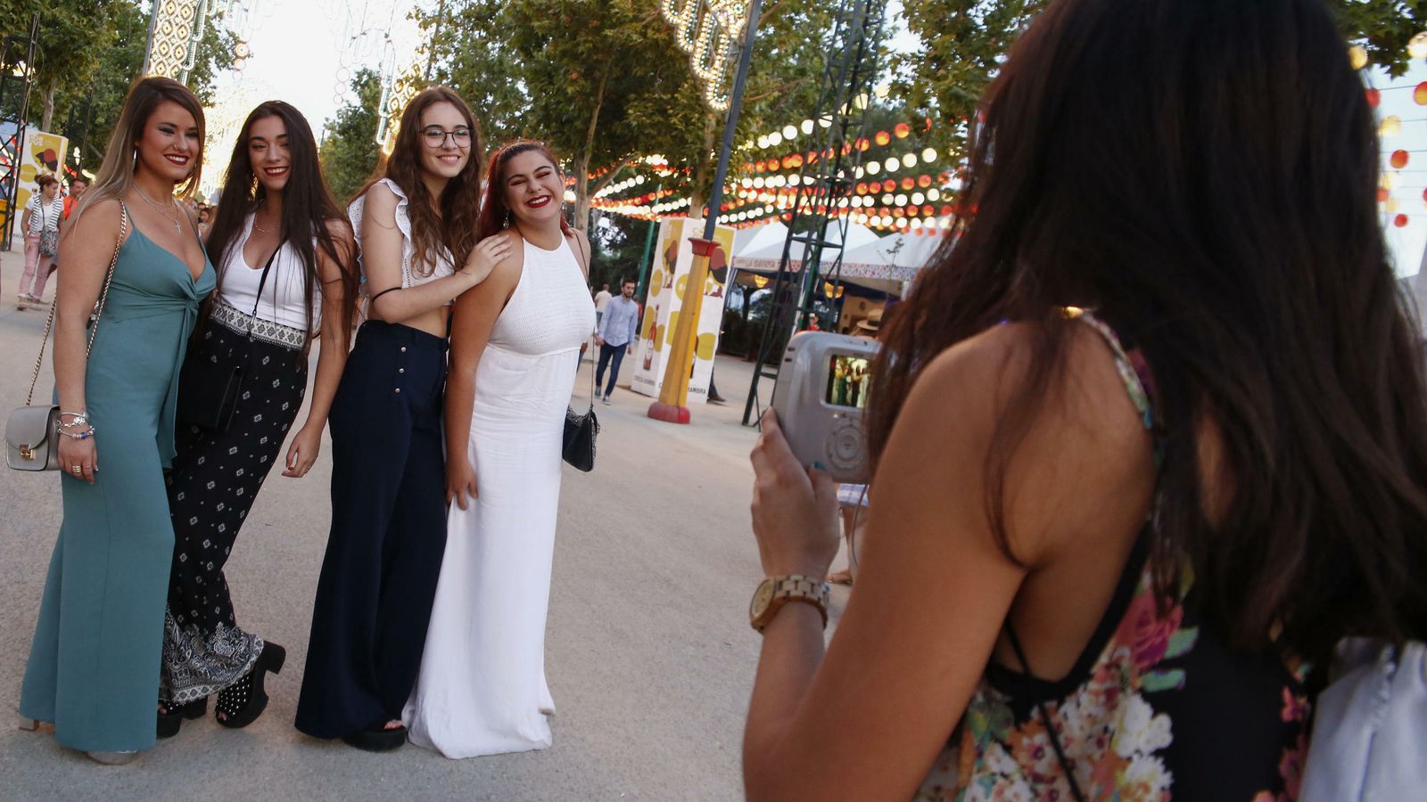 La fotos para Instagram, todo un clásico en la feria.