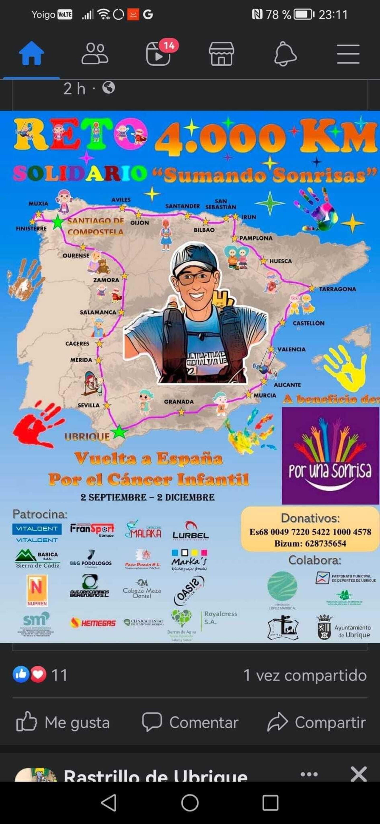 Campaña publicitaria 4000 kilometros