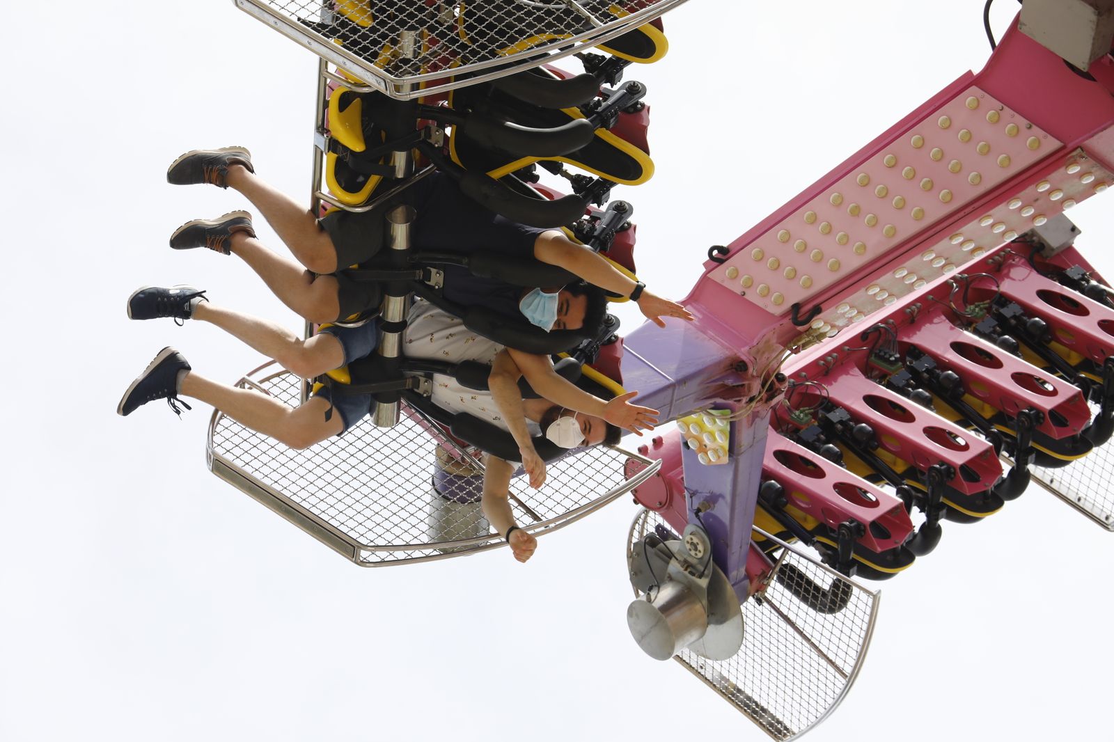 Las imágenes del segundo fin de semana de atracciones en El Arenal