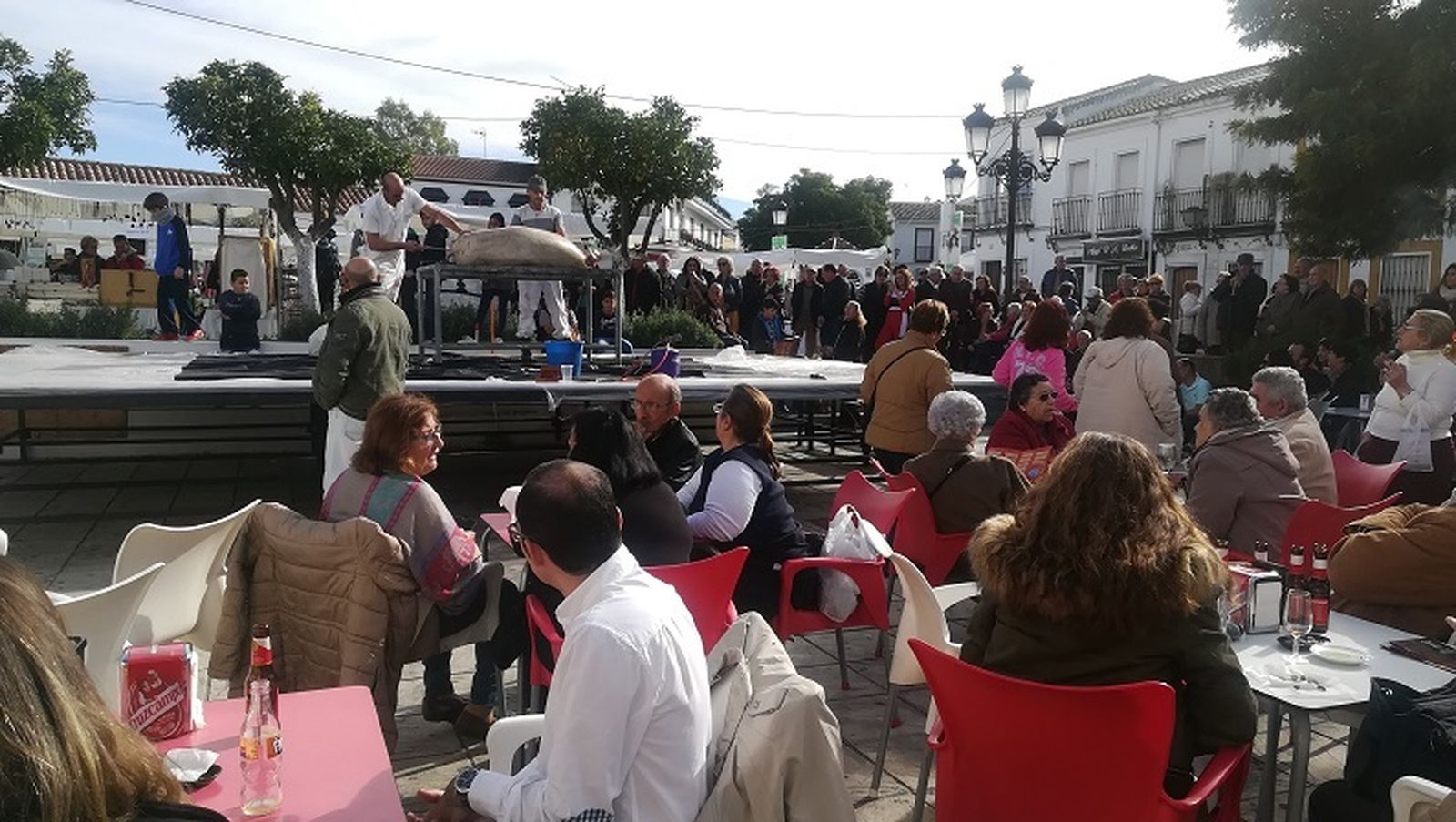 Ruta de la Tapa y Mercado Gastronómico, en una edición pasada en Castilblanco de los Arroyos.