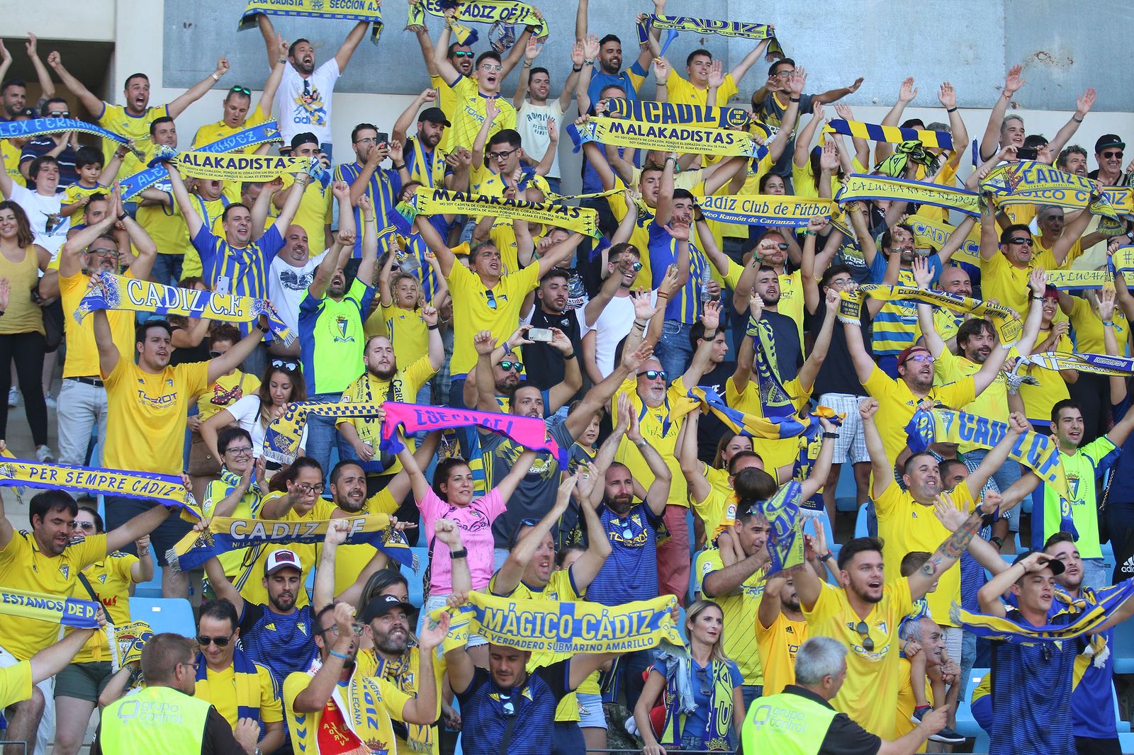 Las imágenes del UD ALMERÍA-CÁDIZ CF