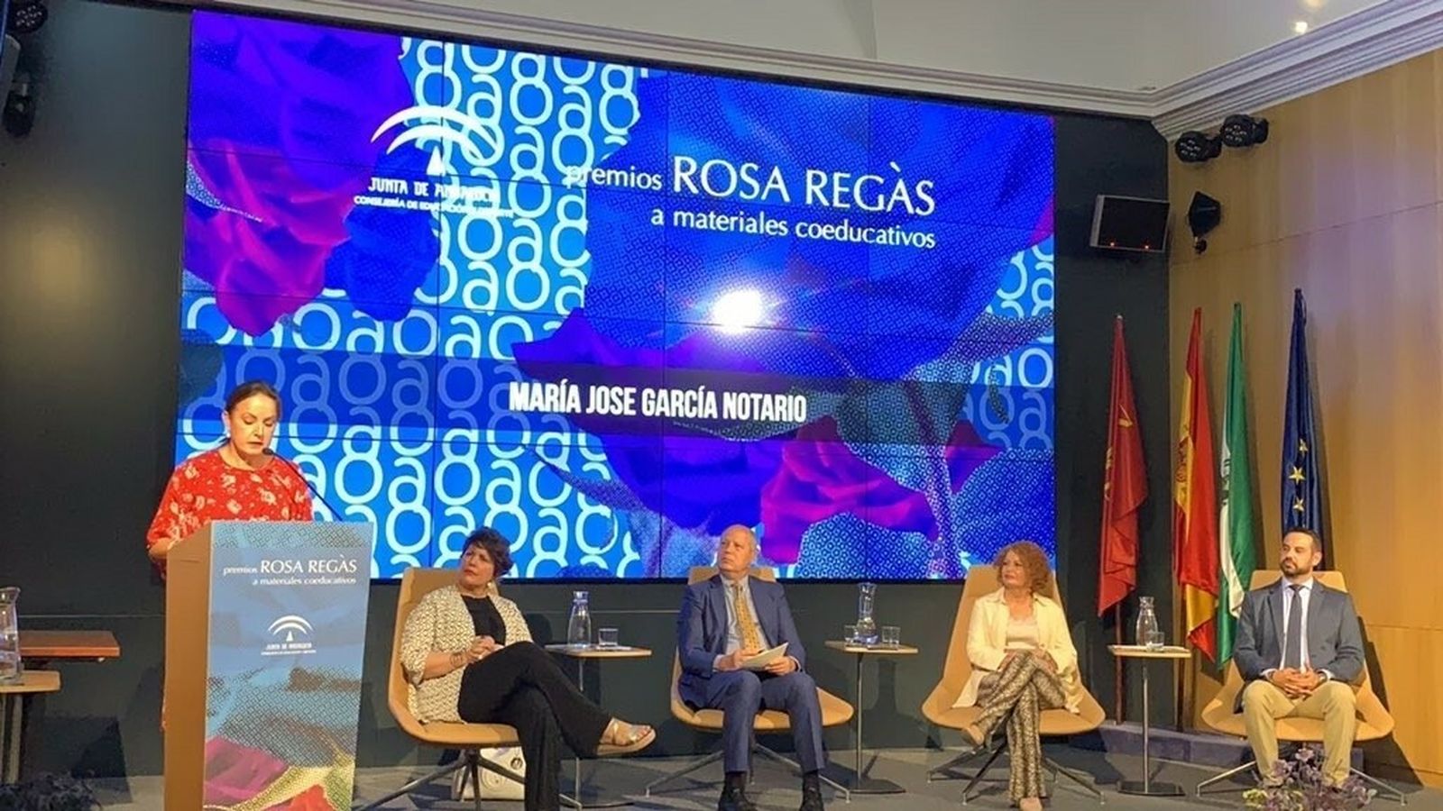 Entrega de los premios Rosa Regàs.