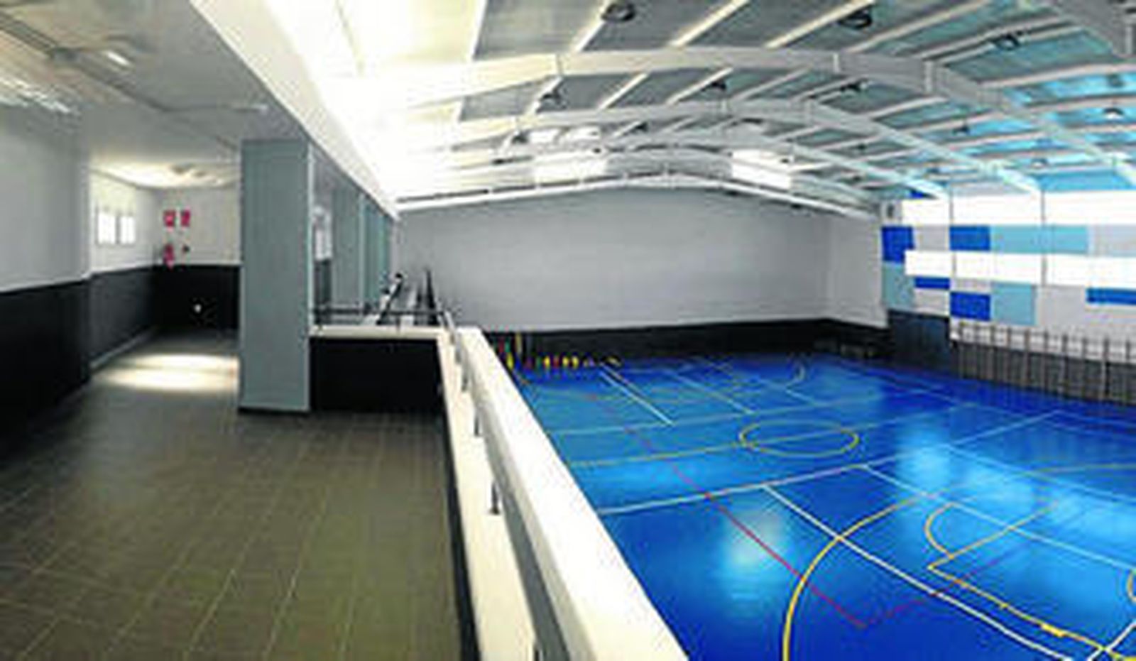 Parte de las instalaciones del Pabellón.