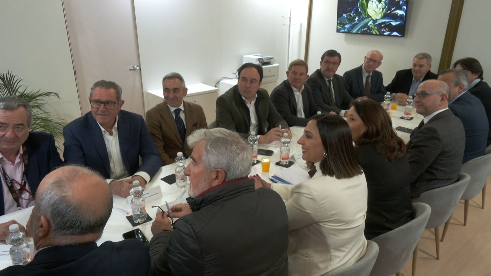 Representantes de las comunidades de Andalucía, Murcia y Valenicia, reunidos en Berlín.