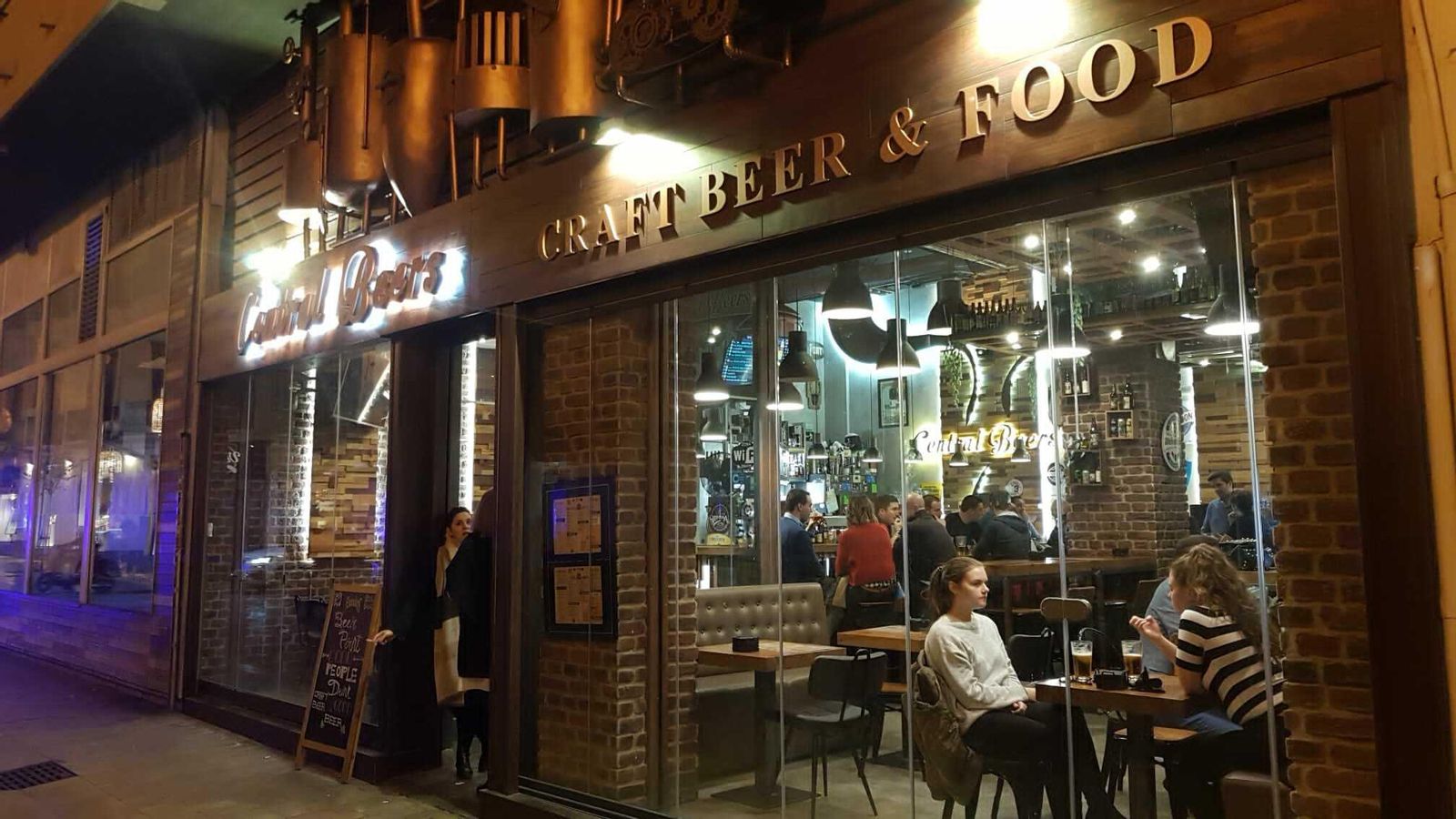 Central Beers está en pleno centro histórico de Málaga.