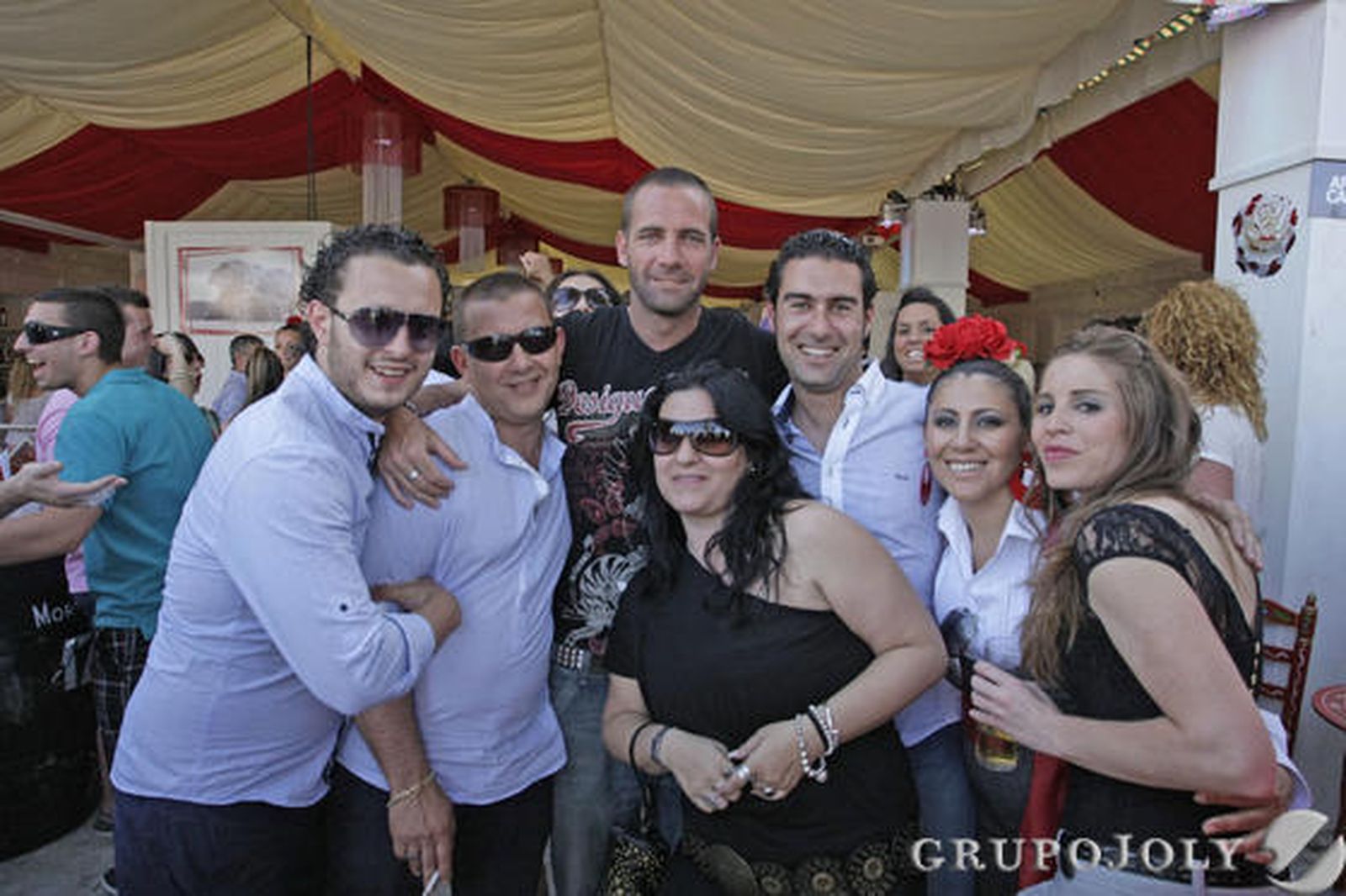 Nada como un buen plato de jamón y una copita manzanilla para refrescar la jornada de feria.

Foto: Erasmo Fenoy