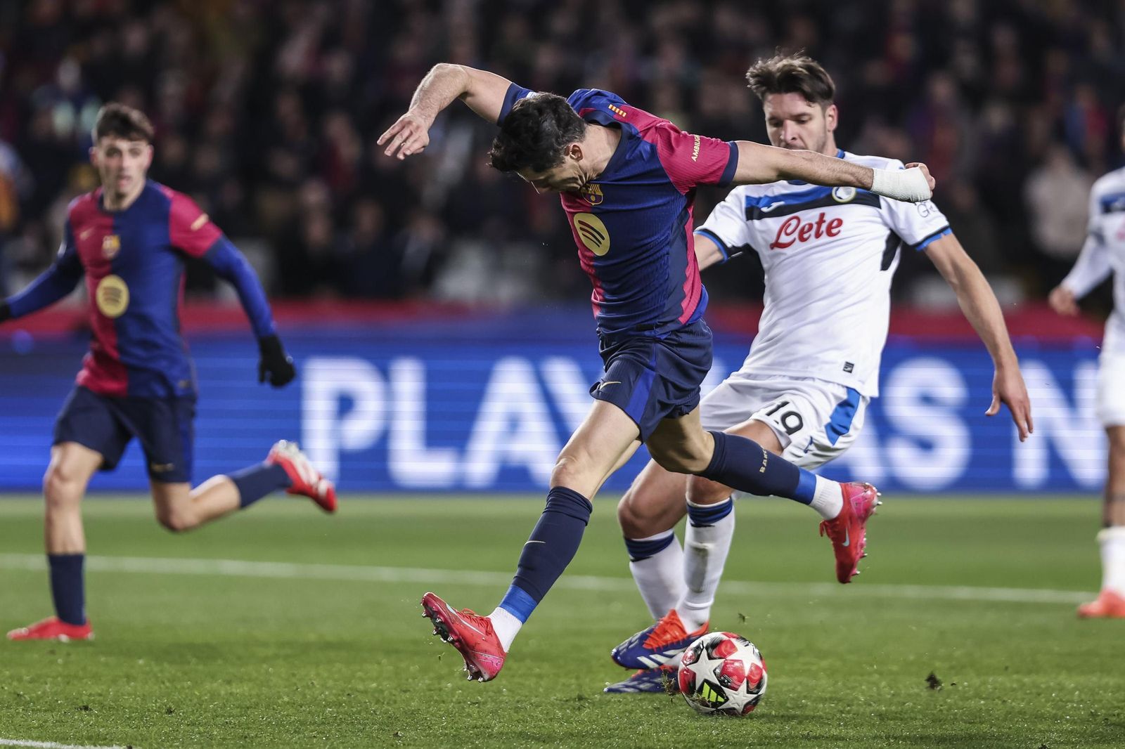 Las fotos del Barcelona - Atalanta