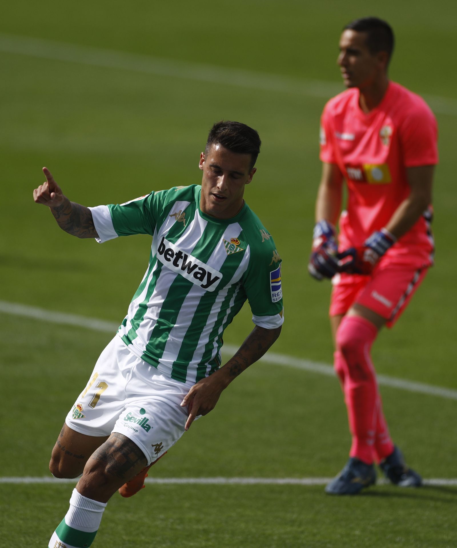 Las imágenes del Betis-Elche