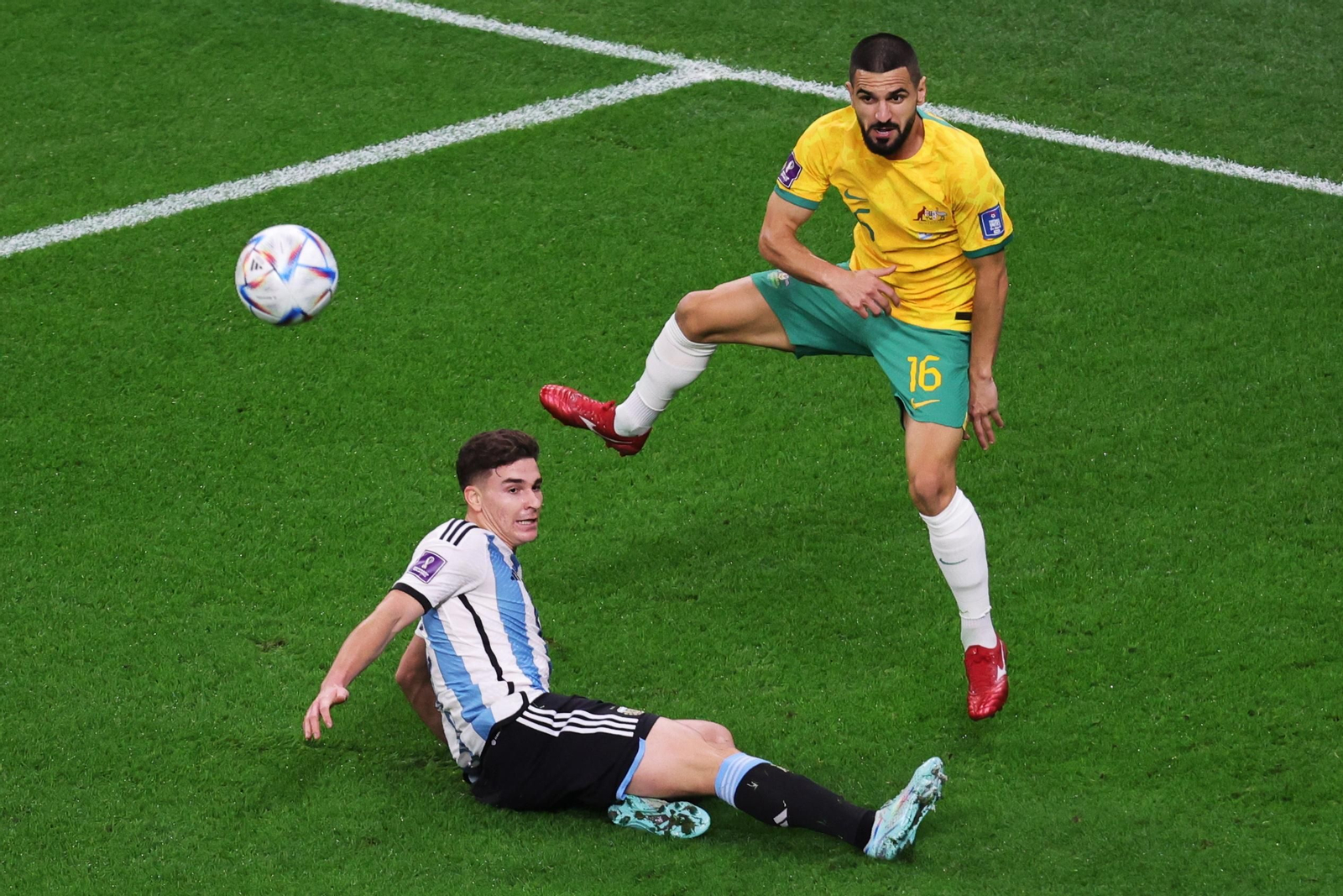 Las fotos del Argentina - Australia