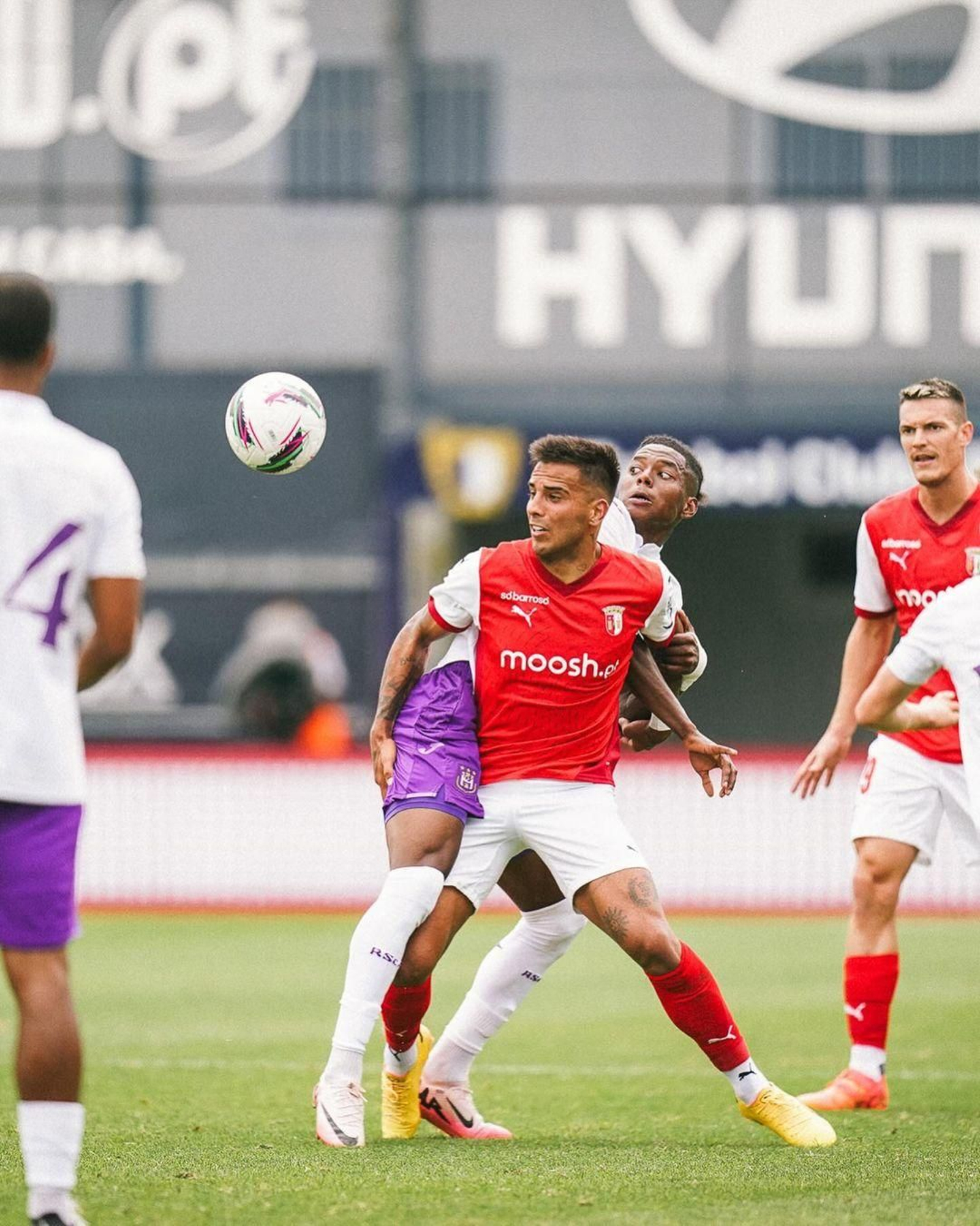 Roberto se estrena en el Braga junto a Horta y Rodri Zalazar