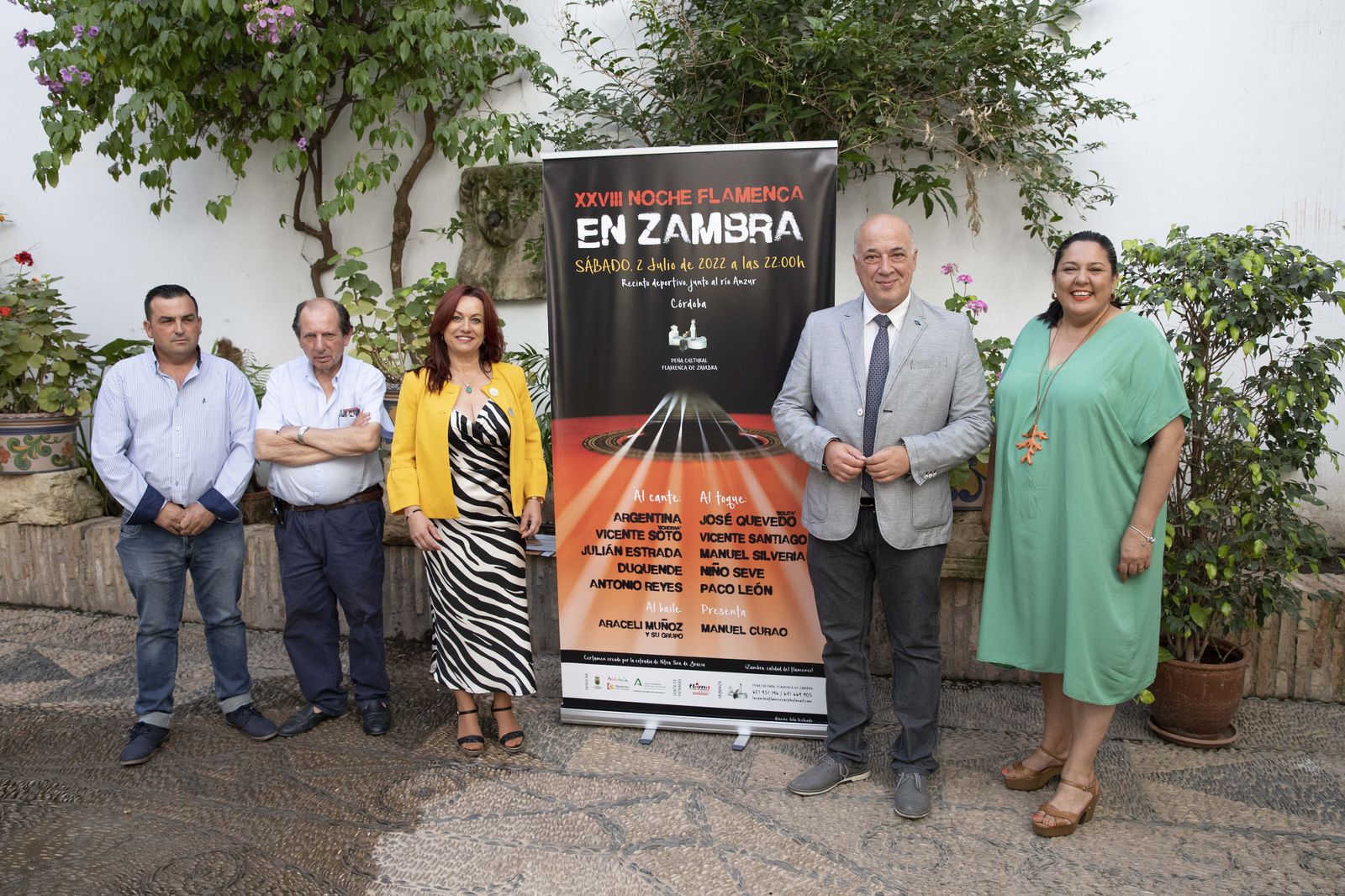 Presentación de la Noche Flamenca en Zambra.