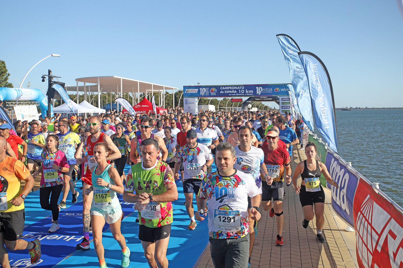 Imágenes de la 10K Puerta del Descubrimiento en Huelva