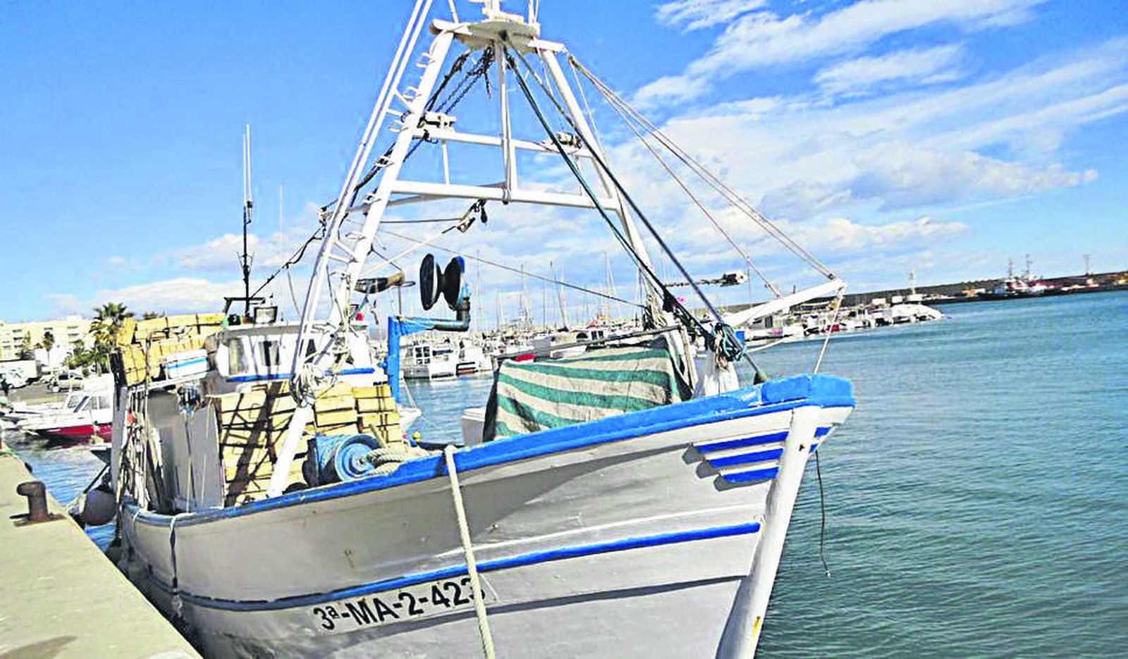 Las ayudas al sector pesquero también deben llegar a Garrucha