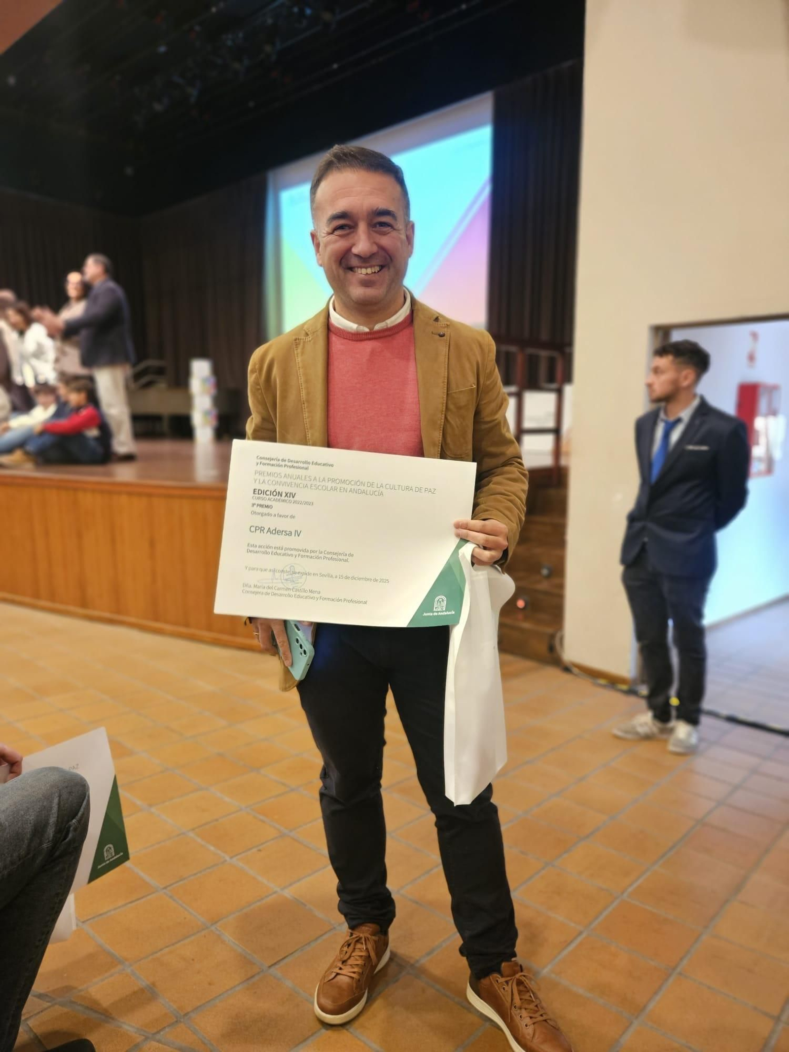 Raúl Parrillo, director del CPR Adersa 4.